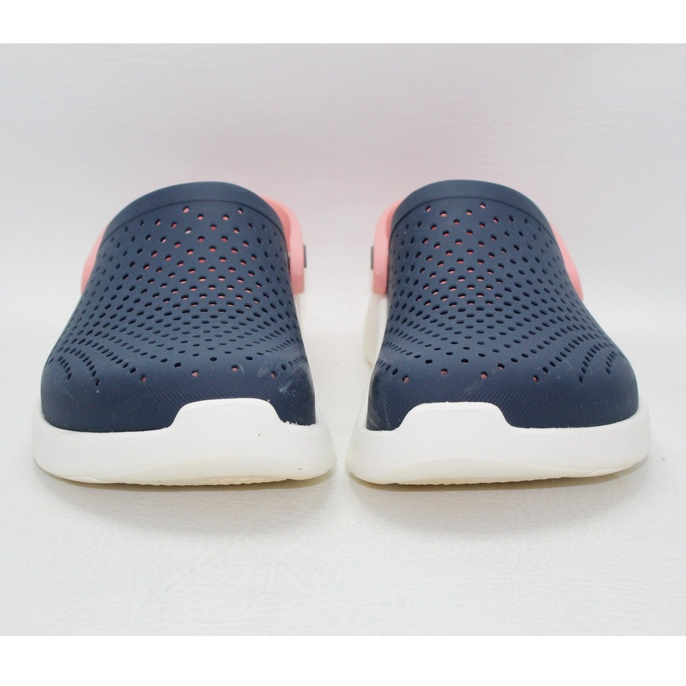 Crocs LiteRide 360 Clogs Navy Pink Mens 7 Womens 9 Comfort Slip On Shoes - Picture 3 of 7